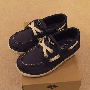 Sperry toddler shoes, cruz jr navy